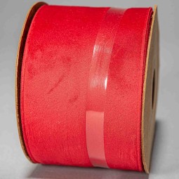 Nastro in velluto - 70 Mm x 8 M / Rosso