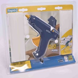 Pistola per colla a caldo con 26 ricariche