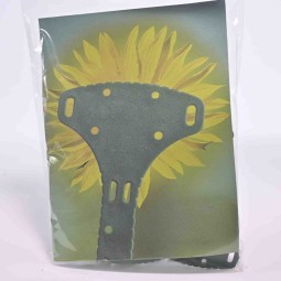 Spilla "Orchidea" 12 Pezzi - 8,5x6 Cm / Verde