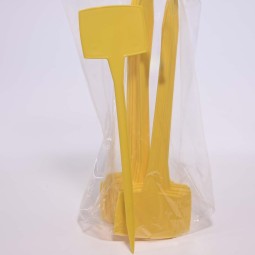Portaprezzi 18 Pezzi - 30 Cm / Giallo