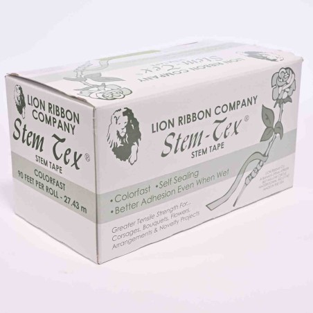 Floral Tape "Stem Tex" 6 Pezzi - 26 Mm / Bianco