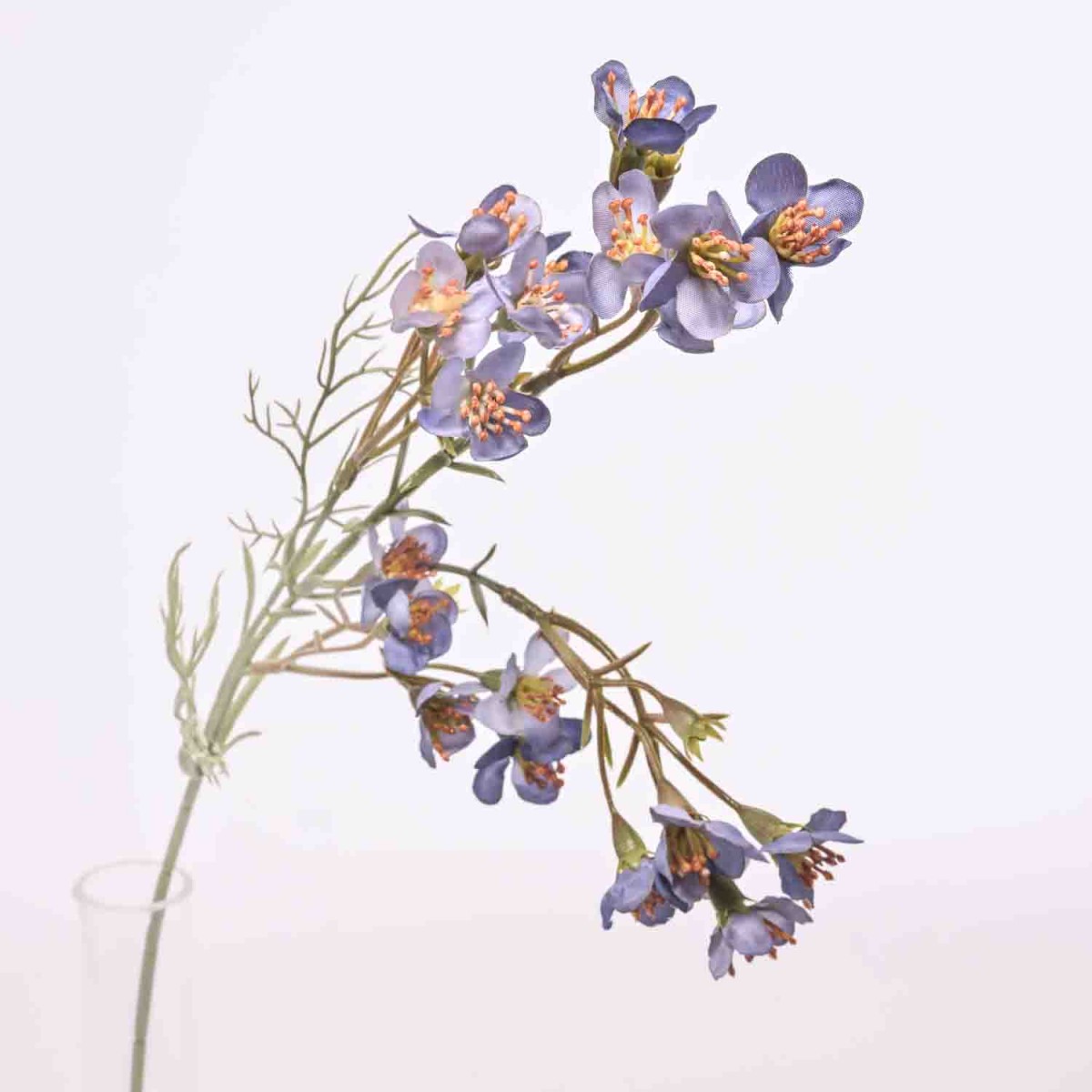 Wax flower ramificato in stelo - 55 Cm / Lavanda
