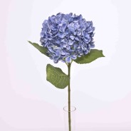 Ortensia in ramo - 65 Cm / Blu