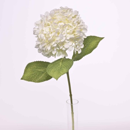 Ortensia in ramo - 65 Cm / Bianco