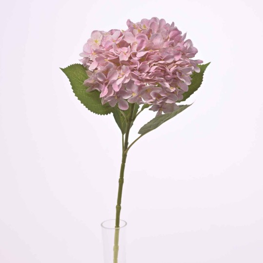 Ortensia in ramo - 65 Cm / Rosa