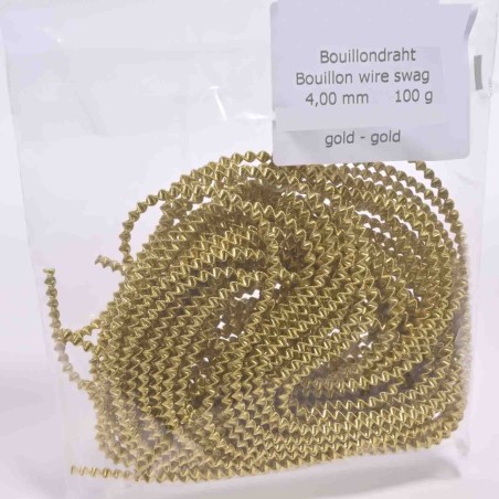 Filo Bouillon oro - 4 Mm x 100 G