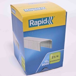 Punti per cucitrice 10 Confezioni - 4 Mm / Grigio