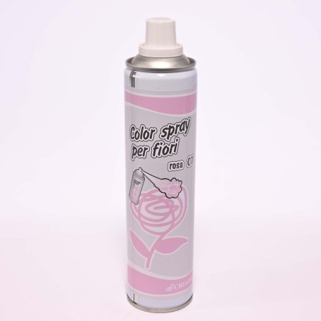 Color Spray per fiori - 400 Ml / Rosa