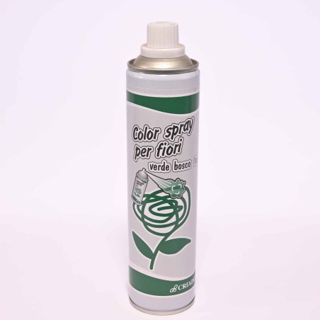 Color Spray per fiori - 400 Ml / Verde bosco