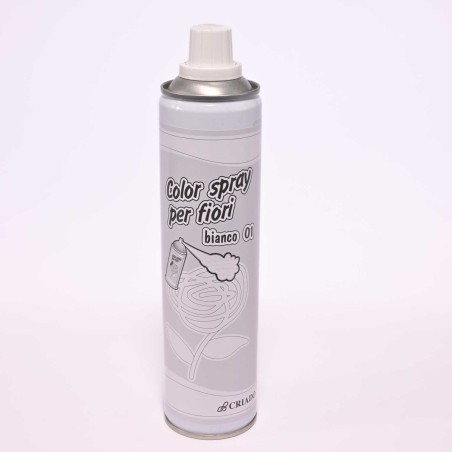 Color Spray per fiori - 400 Ml / Bianco