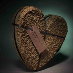 Cuori in spugna 2 Pezzi - 33x34 Cm