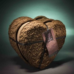 Cuori in spugna Bio 4 Pezzi - 25,5x28 Cm