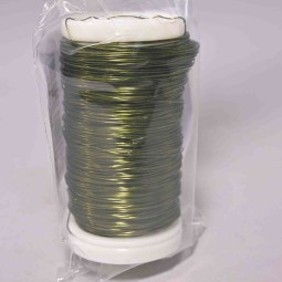 Filo in metallo - 0,3 Mm x 160 M / Verde Oliva