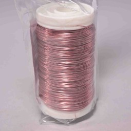 Filo in metallo - 0,3 Mm x 160 M / Rosa