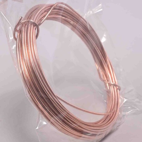 Filo in alluminio - 2 Mm x12 M / Rame