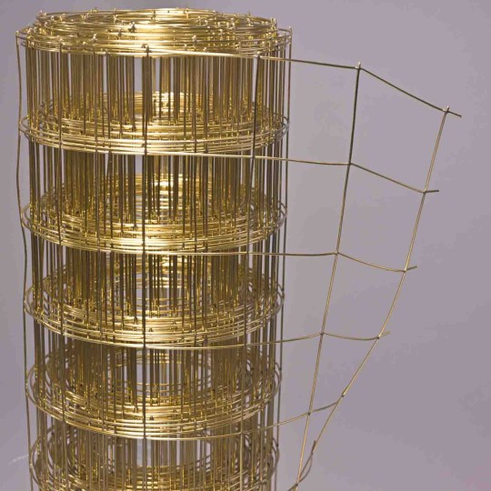 Rete metallica - 35 Cm x 5 M / Oro