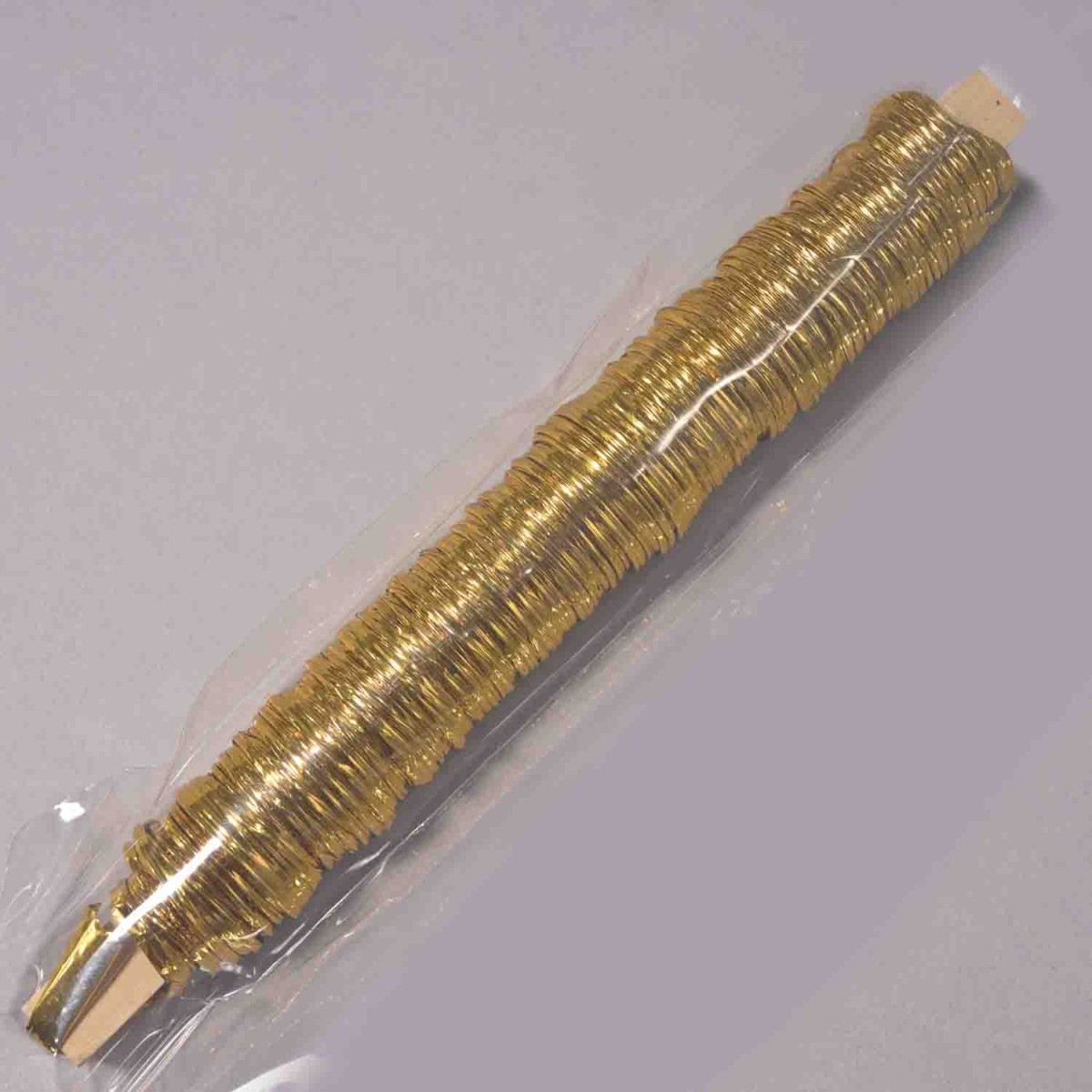 Filo in metallo rivestito in carta - 0,8 Mm x 22 M / Oro