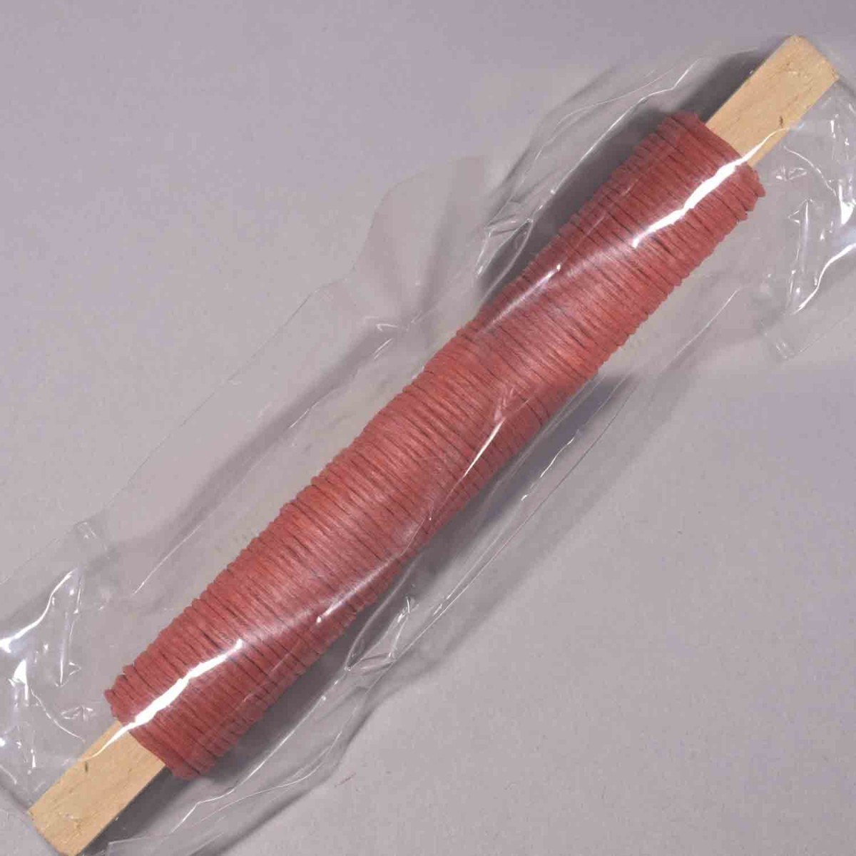 Filo in metallo rivestito in carta - 0,8 Mm x 22 M / Rosso