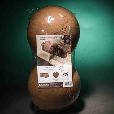 Sfera in spugna Bio 2 Pezzi - 16 Cm