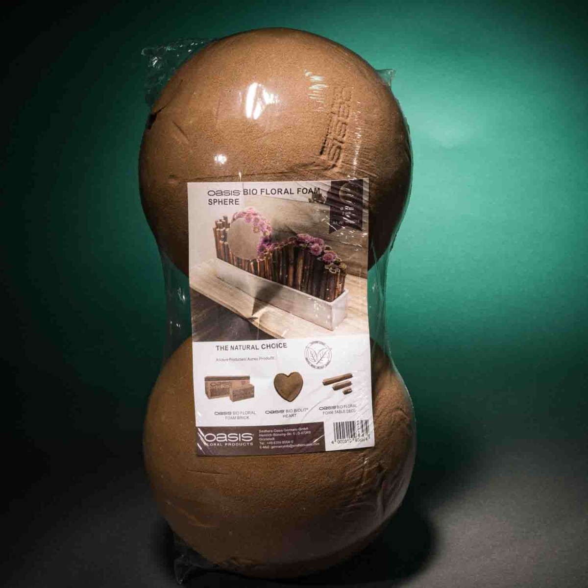 Sfera in spugna Bio 2 Pezzi - 16 Cm