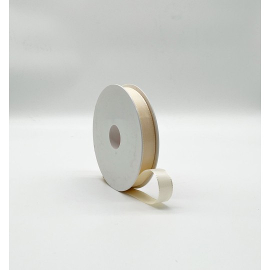 Nastro in "Taffetà" - 15 Mm x 50 M / Crema