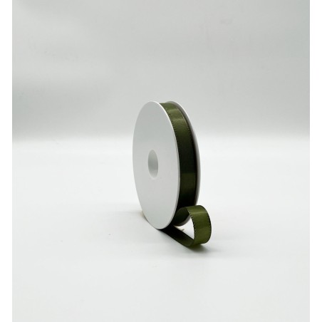 Nastro in "Taffetà" - 15 Mm x 50 M / Verde oliva