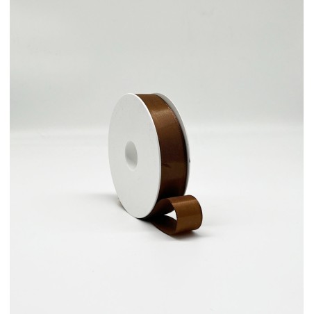 Nastro in "Taffetà" - 25 Mm x 50 M / Marrone