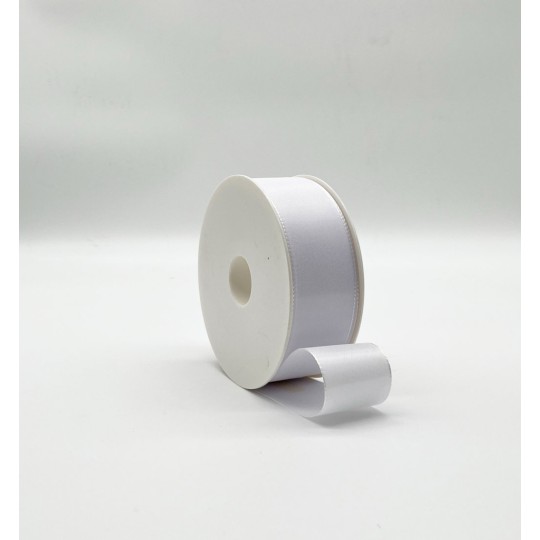 Nastro in "Taffetà" - 40 Mm x 50 M / Bianco