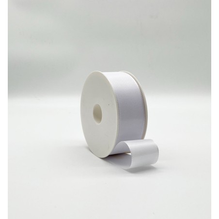 Nastro in "Taffetà" - 40 Mm x 50 M / Bianco