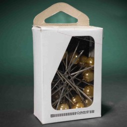 Corsage Pins 20 Pezzi - 15 Mm / Oro