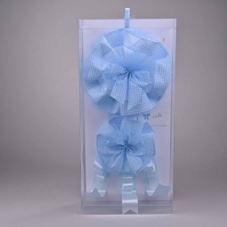 Fiocco nascita - D 25x58 Cm / Azzurro