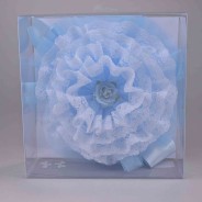 Fiocco nascita - D 20x20 Cm / Azzurro