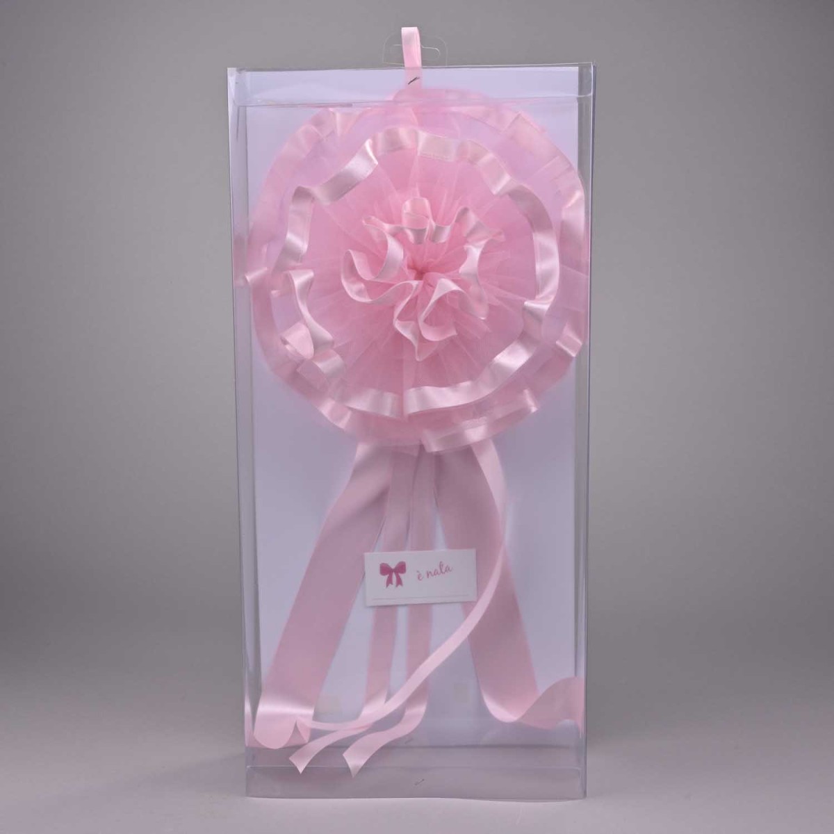 Fiocco nascita - D 20x45 Cm / Rosa