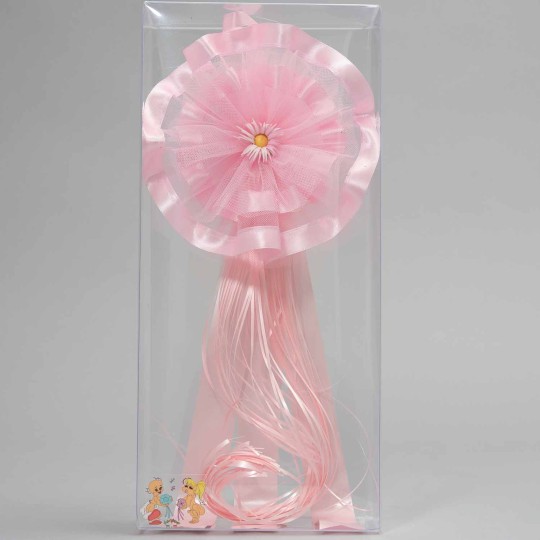 Fiocco nascita rosa D 16 CM x 36 CM- Assortito