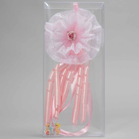 Fiocco nascita rosa D 16 CM x 36 CM- Assortito