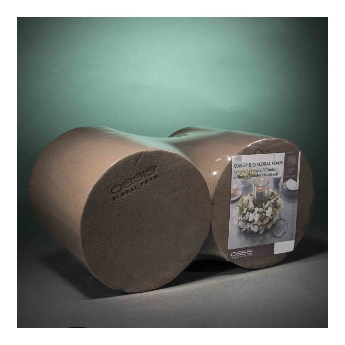 Cilindri in spugna BIO 4 Pezzi - 14x7 Cm