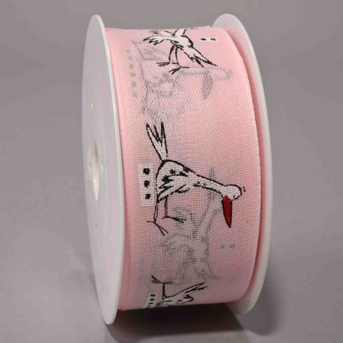 Nastro "Cicogna" - 40 Mm x 15 M / Rosa
