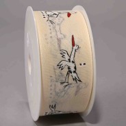 Nastro "Cicogna" - 40 Mm x 14 M / Panna