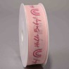 Nastro "Hello baby" 25 Mm x 16 M / Rosa