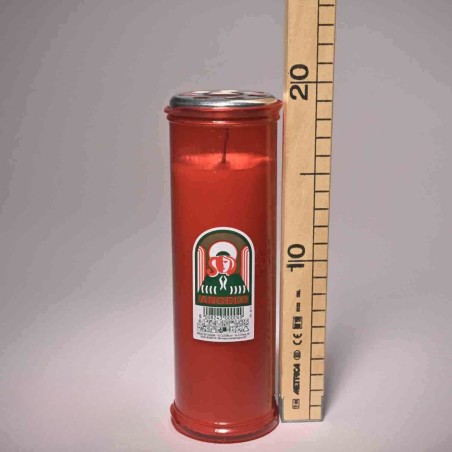 Lumini 10 Pezzi - D 6,5x19 Cm / Rosso