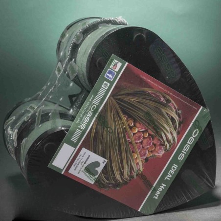 Cuore in spugna 4 Pezzi - 16x16,5x3