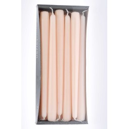 Candele coniche 12 PZ - 23x250 Mm / Crema