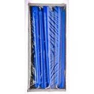 Candele coniche 12 PZ - 23x250 Mm / Blu