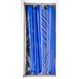 Candele coniche 12 PZ - 23x250 Mm / Blu