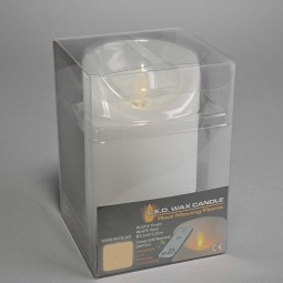 Candela elettrica - Bianco / D 7,5 x 12,5 Cm