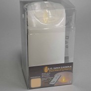 Candela elettrica - Bianco / D 7,5 x 15 Cm