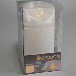 Candela elettrica - Bianco / D 7,5 x 15 Cm