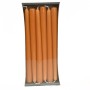 Candele coniche 12 PZ - 23x250 Mm / Arancione