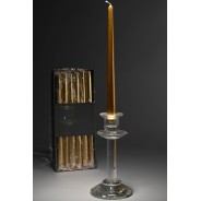 Candele coniche 12 PZ - 23x300 Mm / Oro