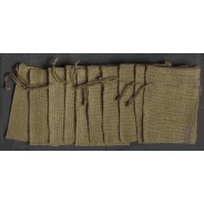 Sacchetti in juta 12X17 CM in 2 Colori - Confezione 10 pezzi - Naturale